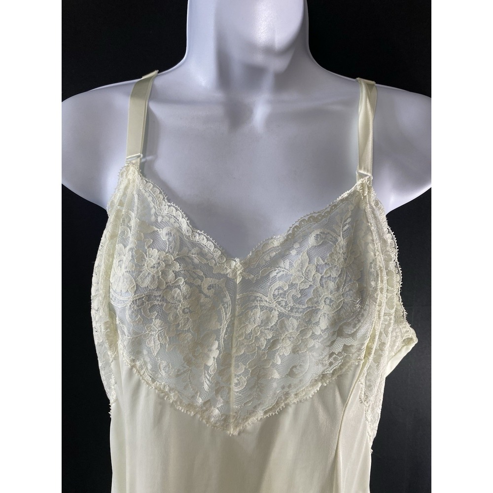 Vintage Wonder Maid Womens Slip Dress Size 38 Slinky Silky Romantic Ethereal USA - Picture 2 of 10